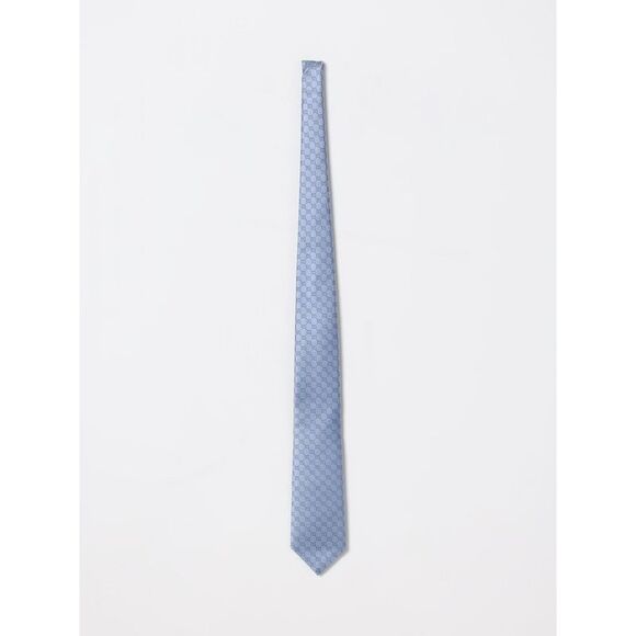 Gucci Tie Men Gnawed Blue